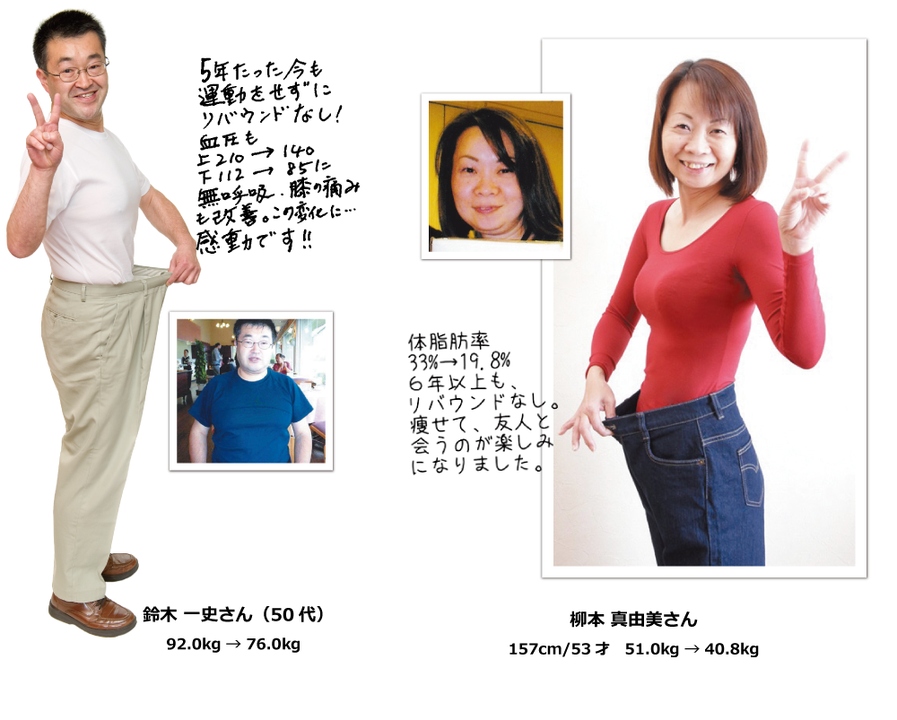 鈴木一史さんと柳本真由美さん